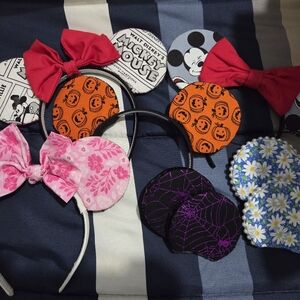 Disney Mickey Mouse Headbands - Homemade